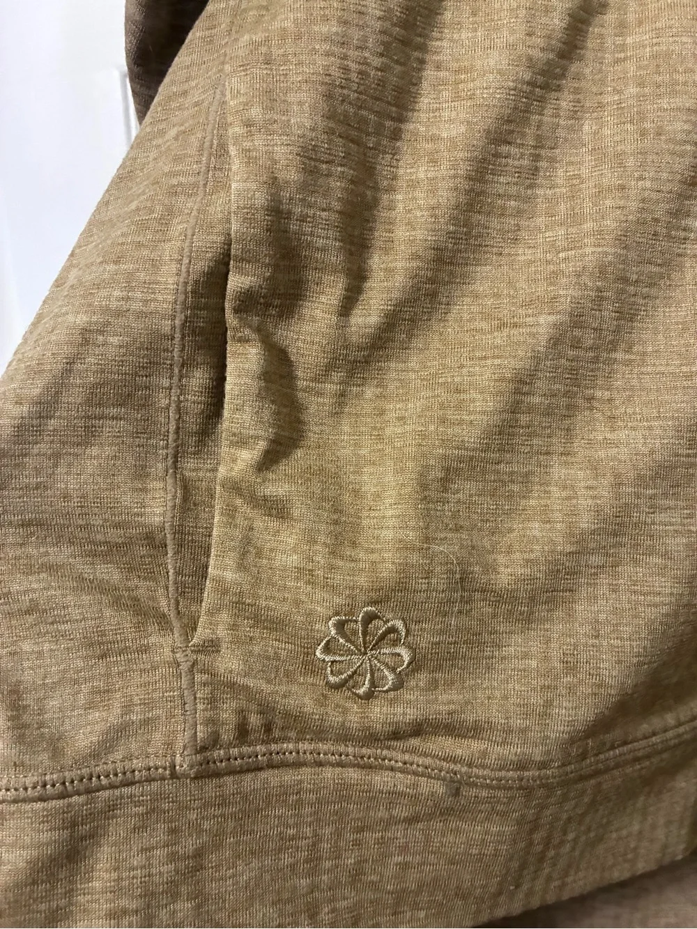 Nike Yoga Dri-FIT Two-Piece Loungewear Set Hoodie and Joggers – Sandalwood/Tan